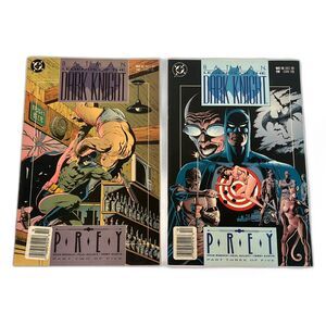 Vintage Comic - Batman: Legends of‎ the Dark Knight #12 & #13 (Published 1990)